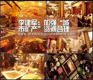 李建军:加强“城市矿产”资源合理利用‘爱游戏登录’(图2) 爱游戏电竞